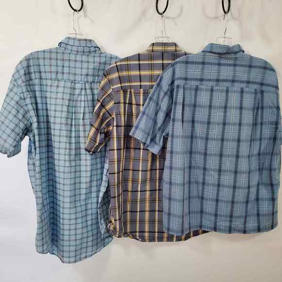 Nautica Tasso Elba Club Room John Ashford Men's L Casual Button Down Shirts 4ct - Picture 2 of 15